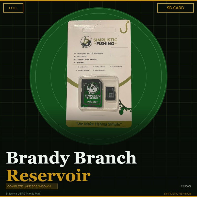 Product packaging for Simplistic Fishing on a green circle with text overlay