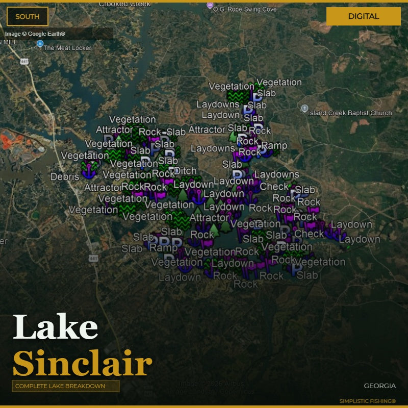 Sinclair Digital Files Map and Waypoints