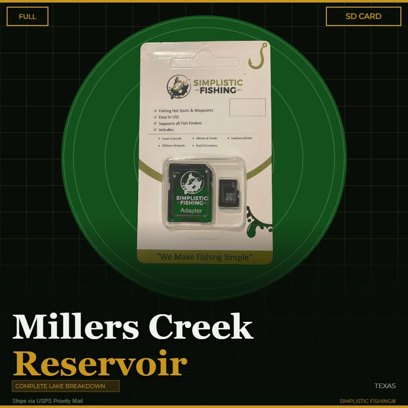 Packaged product with Simplistic Fishing branding on a green circular background
